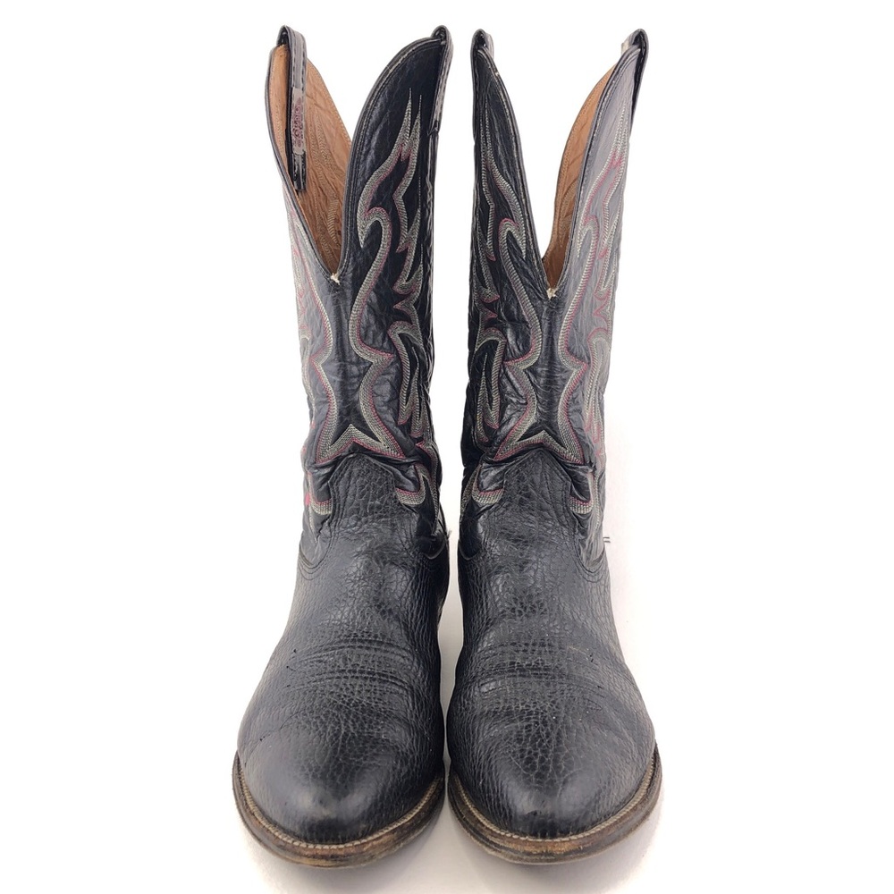 Nocona 817 Black Deertan Western Boots 10.5 E - Picture 4 of 16